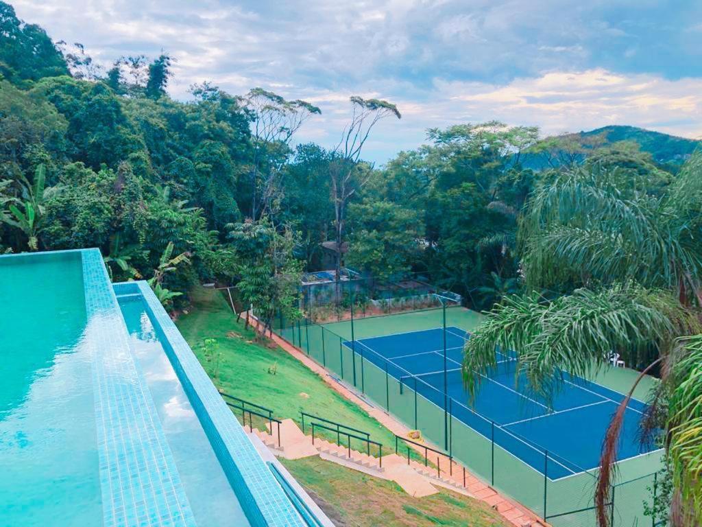 Vista Mágica na Praia de Camburizinho A Sao Sebastiao  Esterno foto