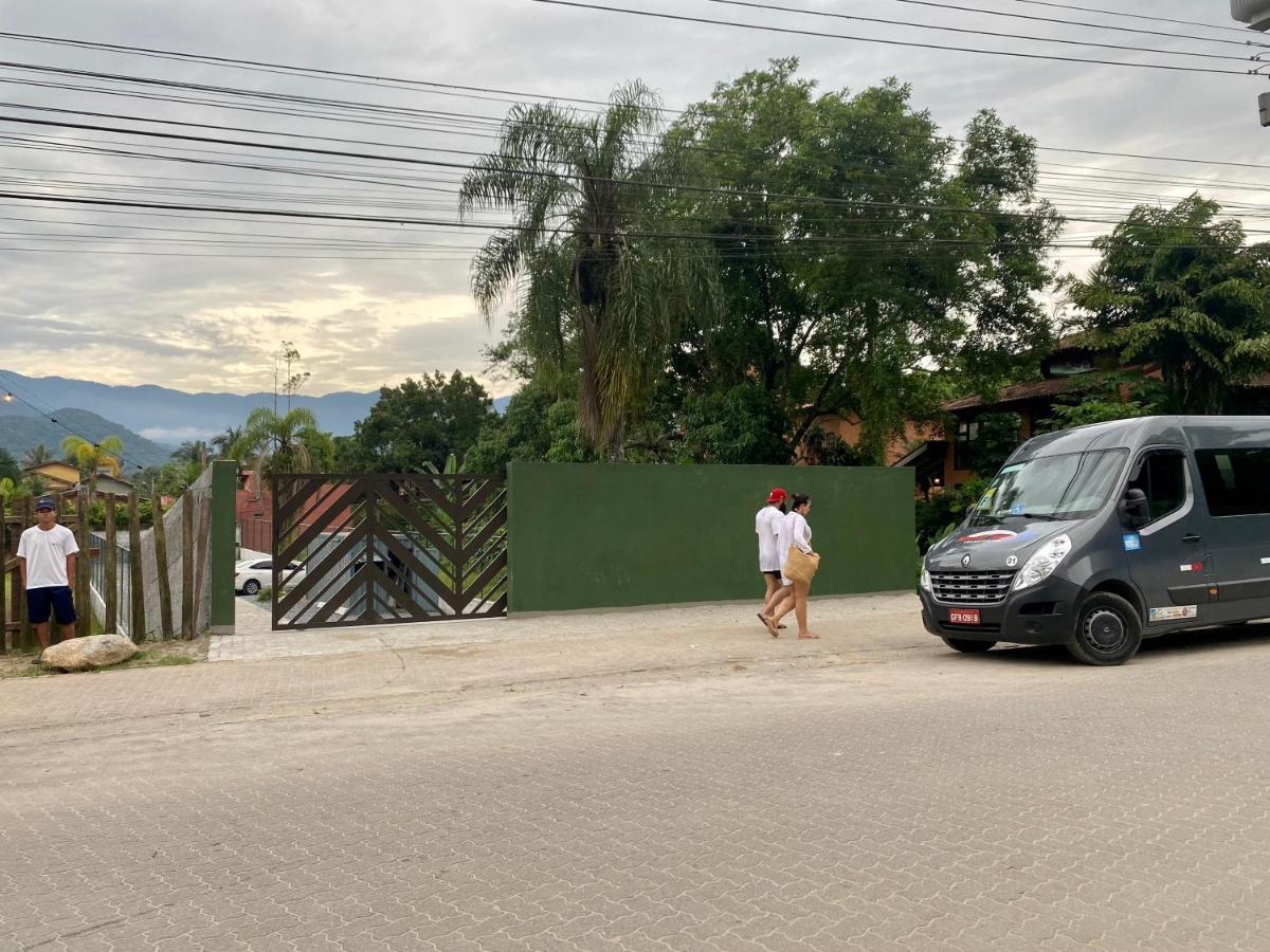 Vista Mágica na Praia de Camburizinho A Sao Sebastiao  Esterno foto
